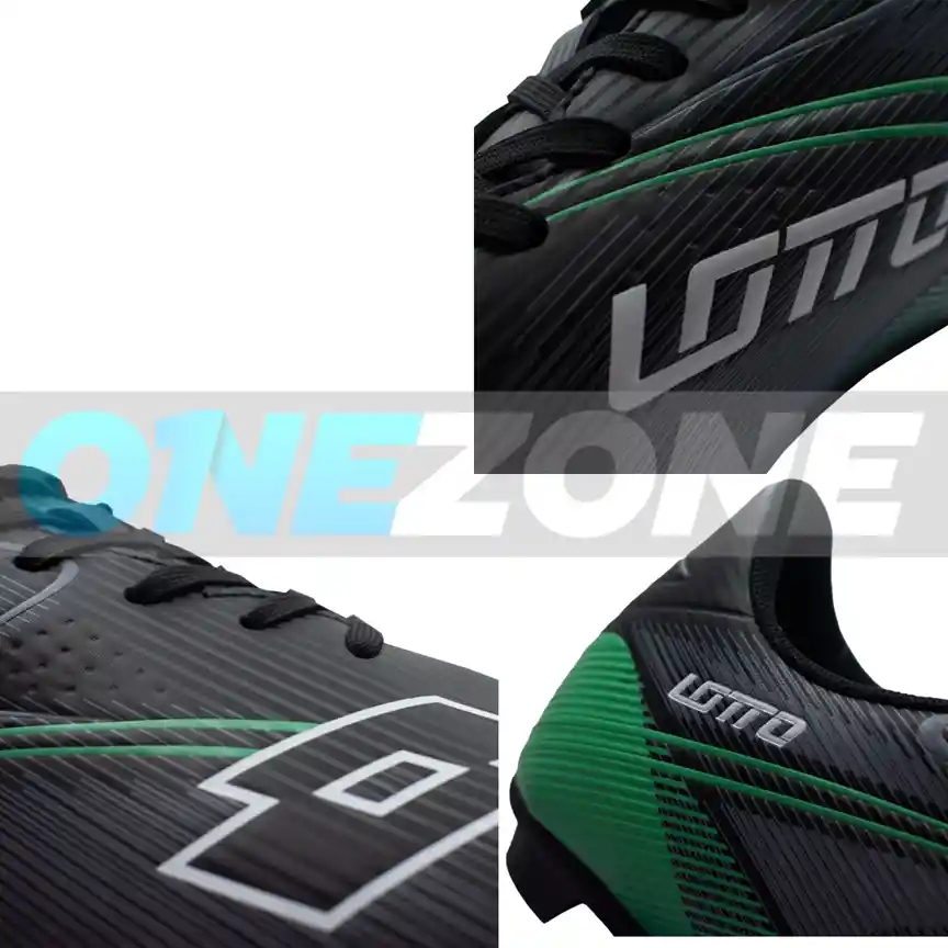 Guayo Adulto Lotto Beluna Talla: 7/ Negro-verde