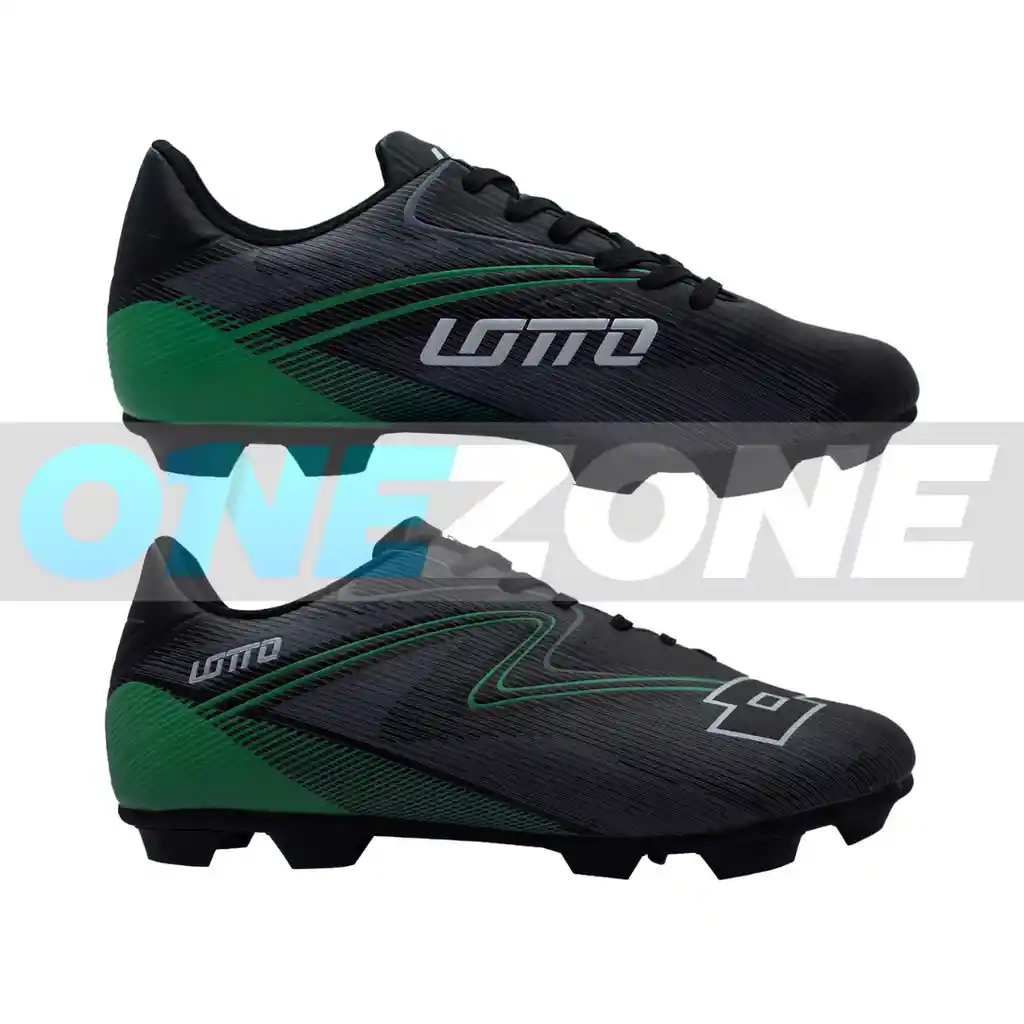 Guayo Adulto Lotto Beluna Talla: 7/ Negro-verde