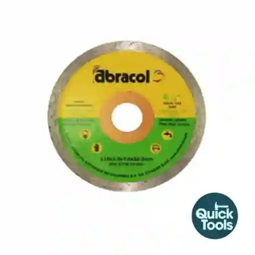 Disco Diamantado Abracol 4 1/2 Continuo