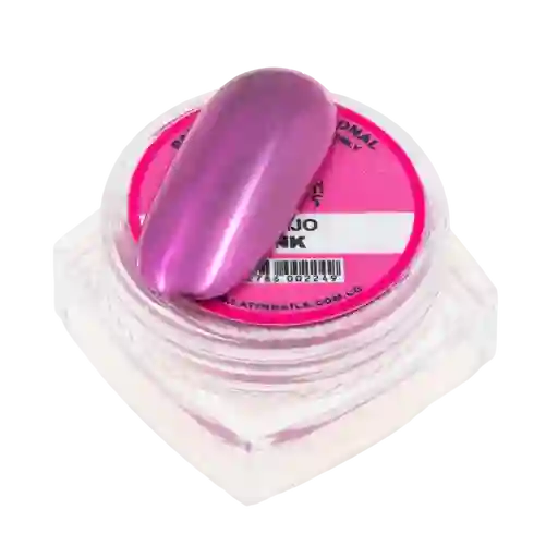 Efecto Espejo Pink - Latin Nails