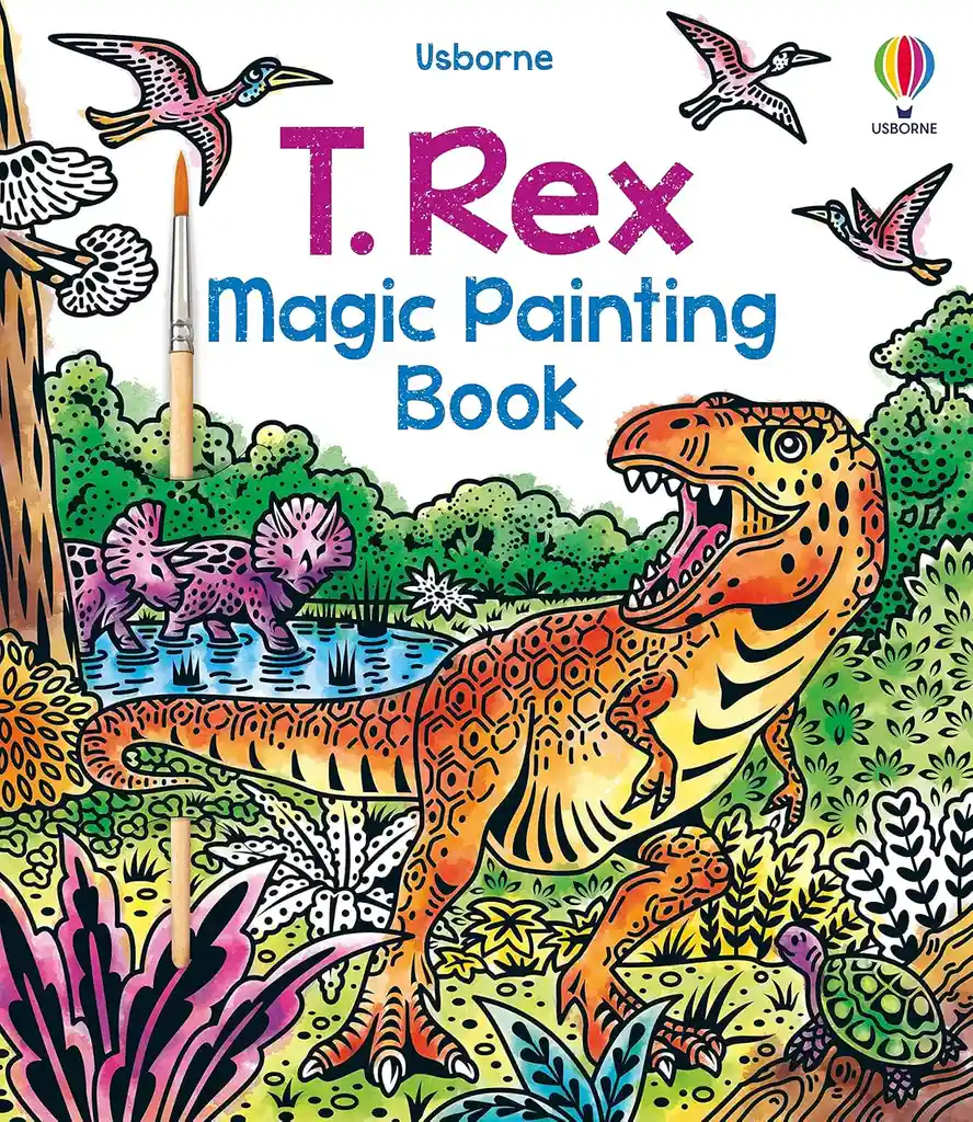 Libro Infantil De Pintura De Dinosaurios Niños