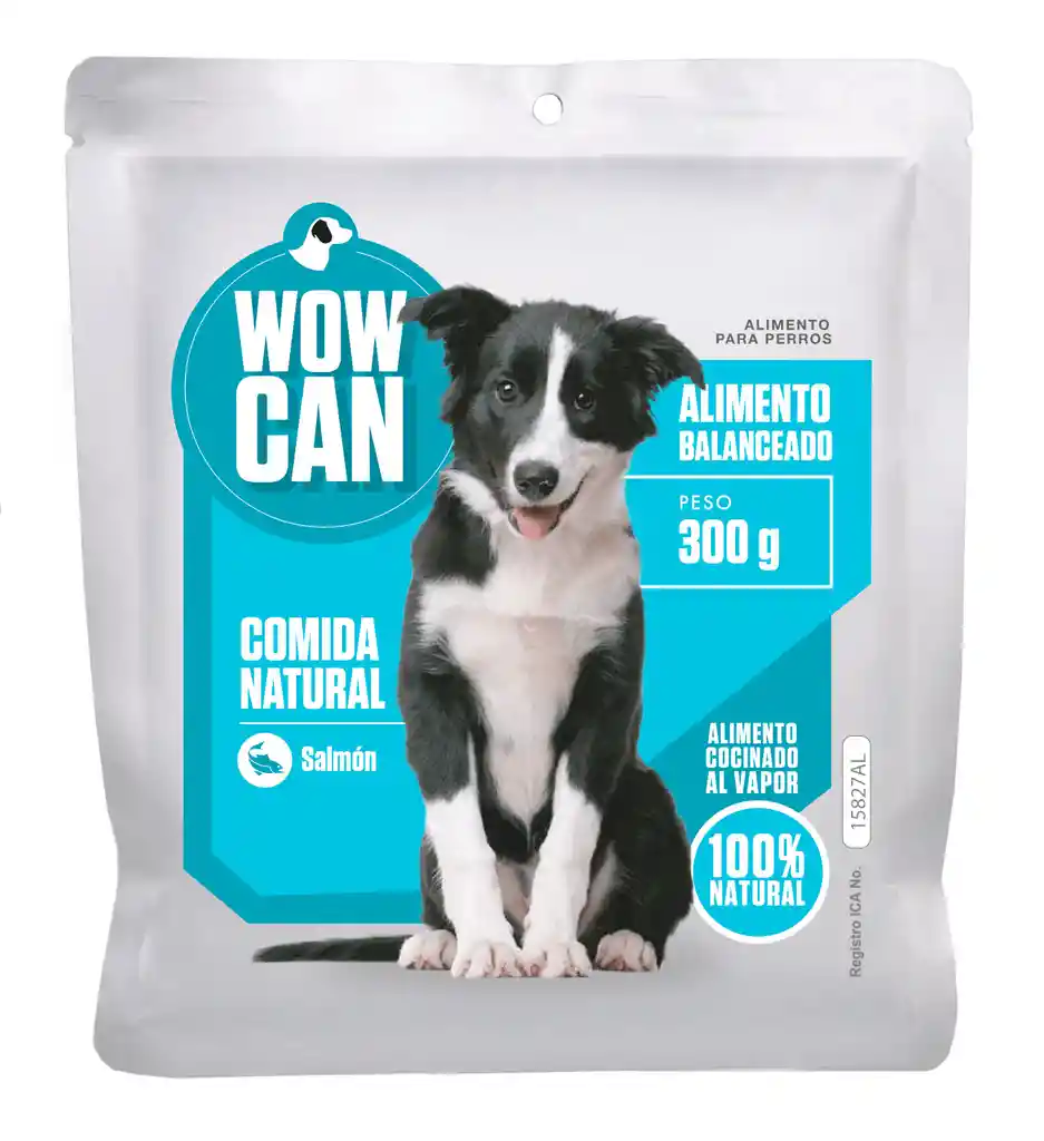 Wow Can Alimento Humedo Para Perros Salmon 300 Gr Wow Can Perros Wow Can