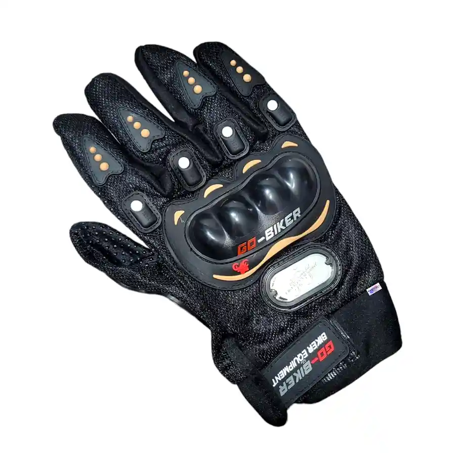 Guantes Moto Ciclista Con Protección En Nudillos Y Palmas