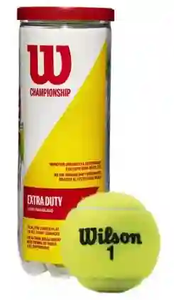 Tubo X3 Pelotas Tenis Wilson Championship Original