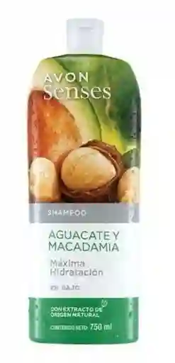 Shampoo Aguacate Y Macadamia Máxima Hidratación.