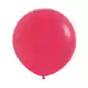Globo Bomba Pequeña 13cm Biodegradable Frambuesa(r5)