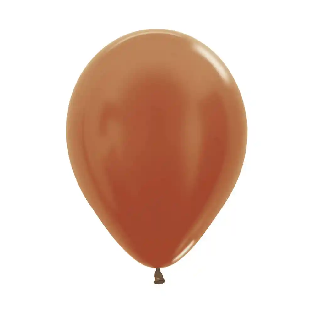 Globo Bomba Peq 13cm Biodegradable Metal Cobre(r5)