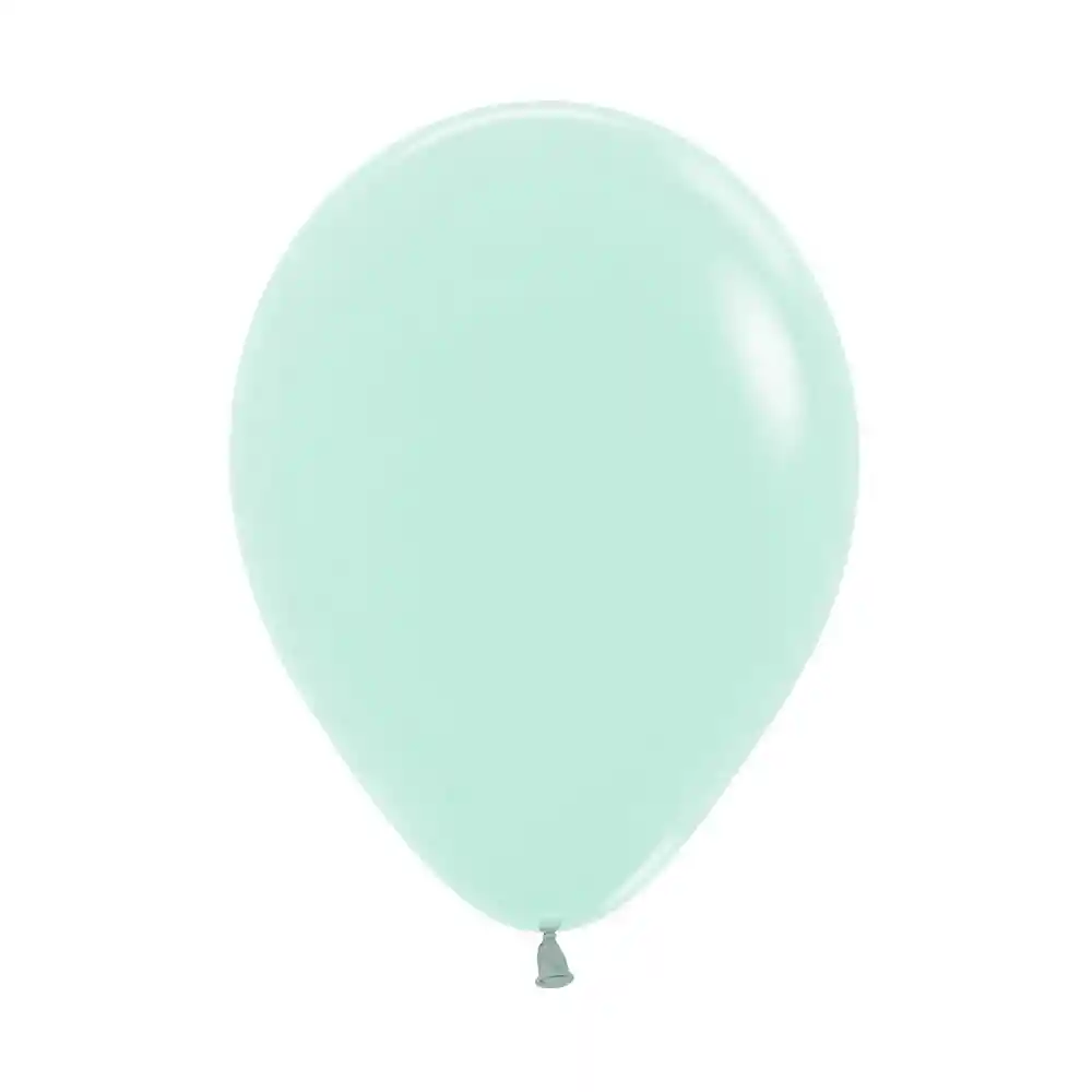 Globo Bomba Peq 13cm Biodegradable Pastel Mate Verde (r5)