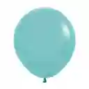 Globo Bomba Peq 13cm Biodegradable Aguamarina (r5)