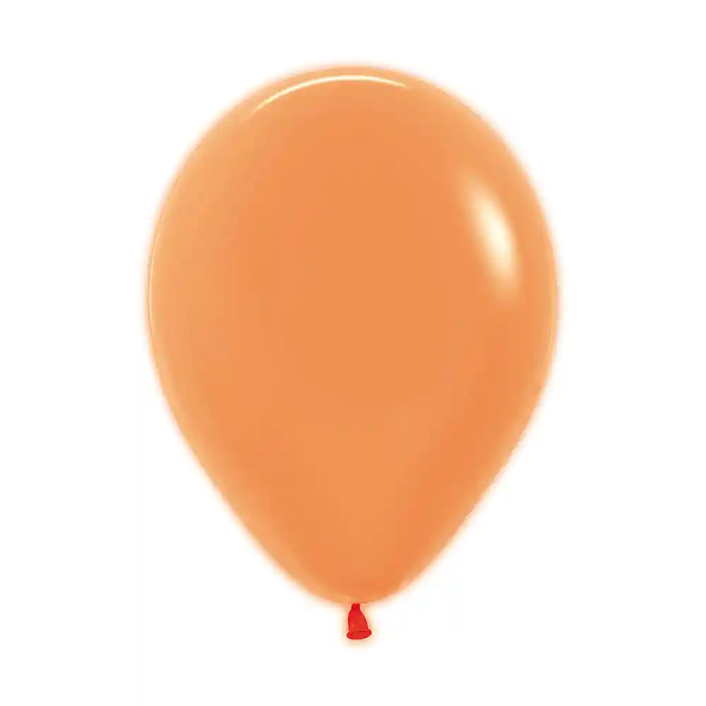 Globo Bomba Peq 13cm Biodegradable Neon Naranja (r5)