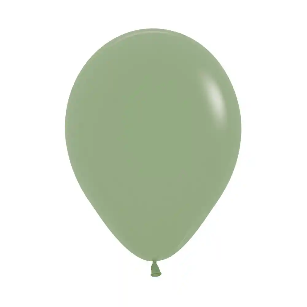 Globo Bomba Pequeña 13cm Biodegradable Eucalipto (r5)