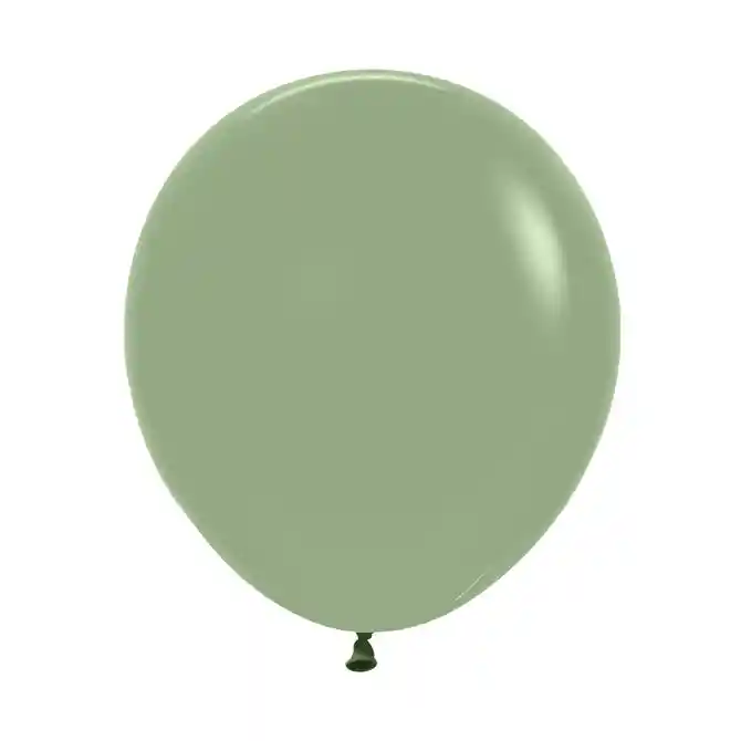 Globo Bomba Pequeña 13cm Biodegradable Eucalipto (r5)