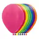 Globo Bomba Pequeña 13cm Biodegradable Metal Surtido (r5)