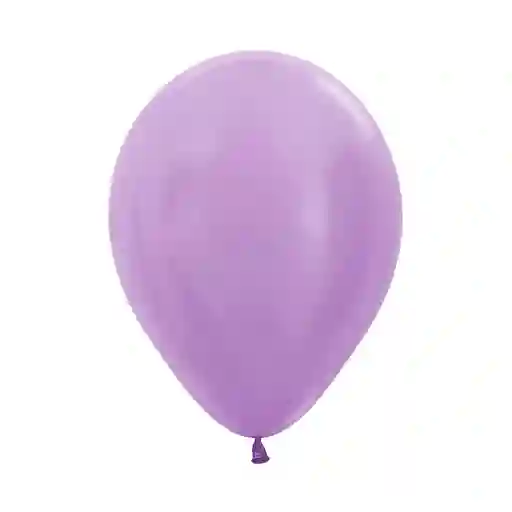 Globo Bomba Pequeña 13cm Biodegradable Satin Lila (r5)