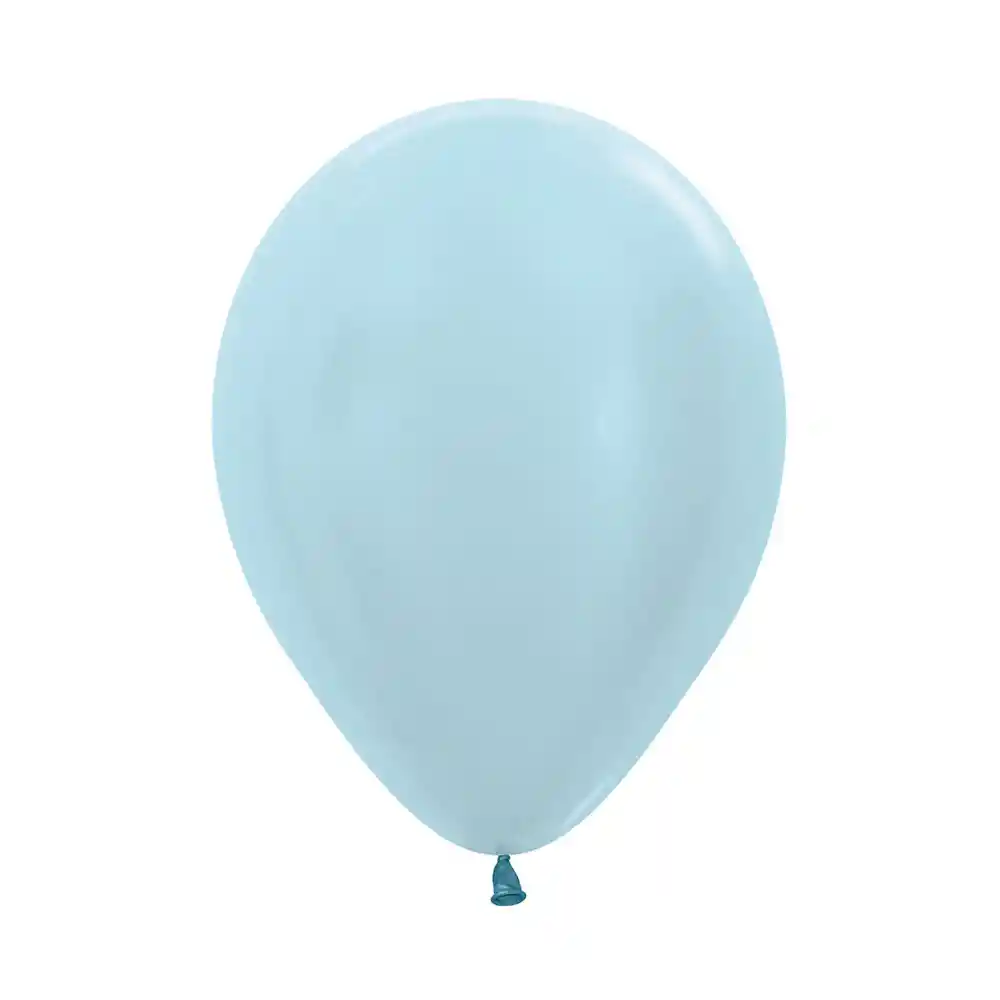 Globo Bomba Peqqueña 13cm Biodegradable Satin Azul (r5)