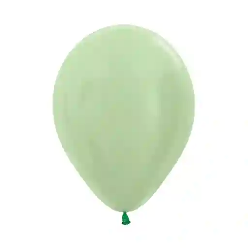 Globo Bomba Peq 13cm Biodegradable Satin Verde (r5)