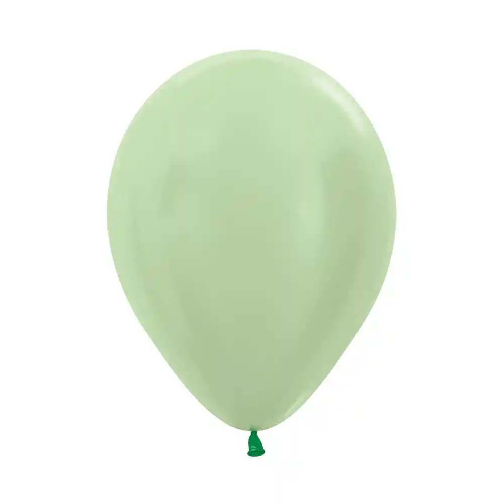 Globo Bomba Peq 13cm Biodegradable Satin Verde (r5)