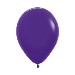 Globo Bomba Pequeña 13cm Biodegradable Violeta(r5)