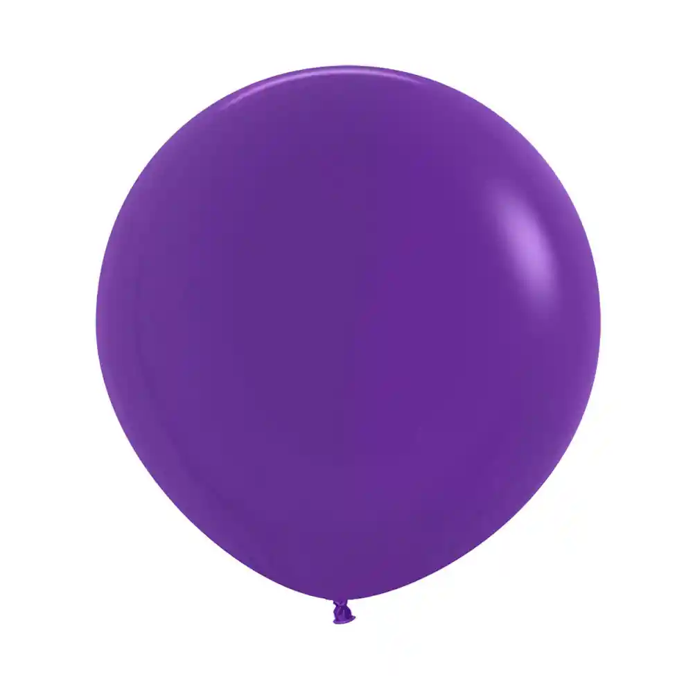 Globo Bomba Pequeña 13cm Biodegradable Violeta(r5)