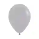 Globo Bomba Pequeña 13cm Biodegradable Fashion Gris (r5)