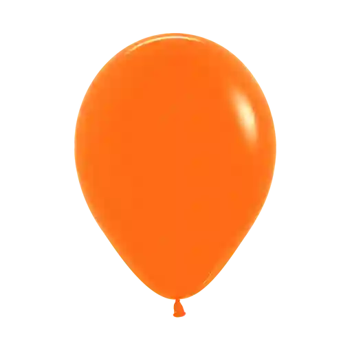 Globo Bomba Peq 13cm Biodegradable Fashion Naranja (r5)