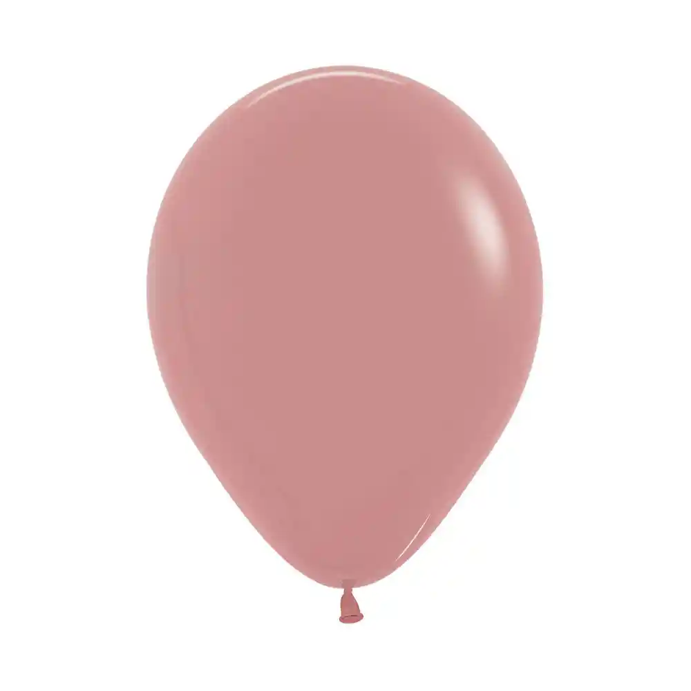 Globo Bomba Pequeña 13cm Biodegradable Palo De Rosa (r5)