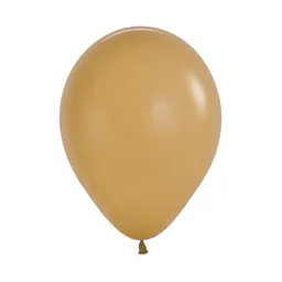 Globo Bomba Pequeña 13cm Biodegradable Latte (r5)