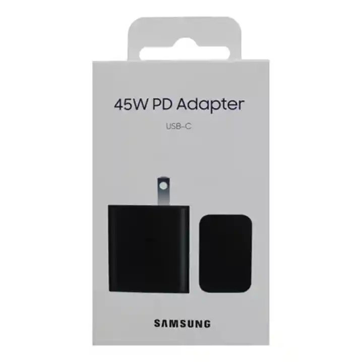 Adaptador Samsung 45w Pared-tipo C Negro