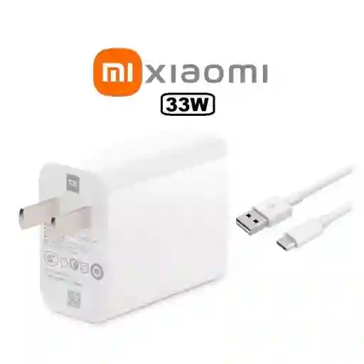 Cargador Xiaomi 33w