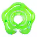 Flotador Cuello Bebes Inflable Piscina 40cm Natación Verde