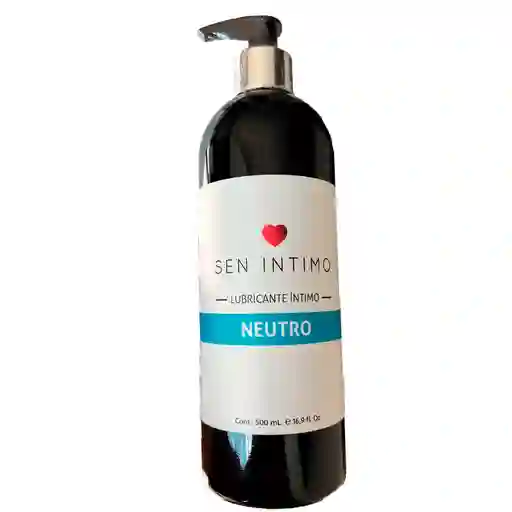 Botellon Lubricante Neutro 500ml Sen Intimo