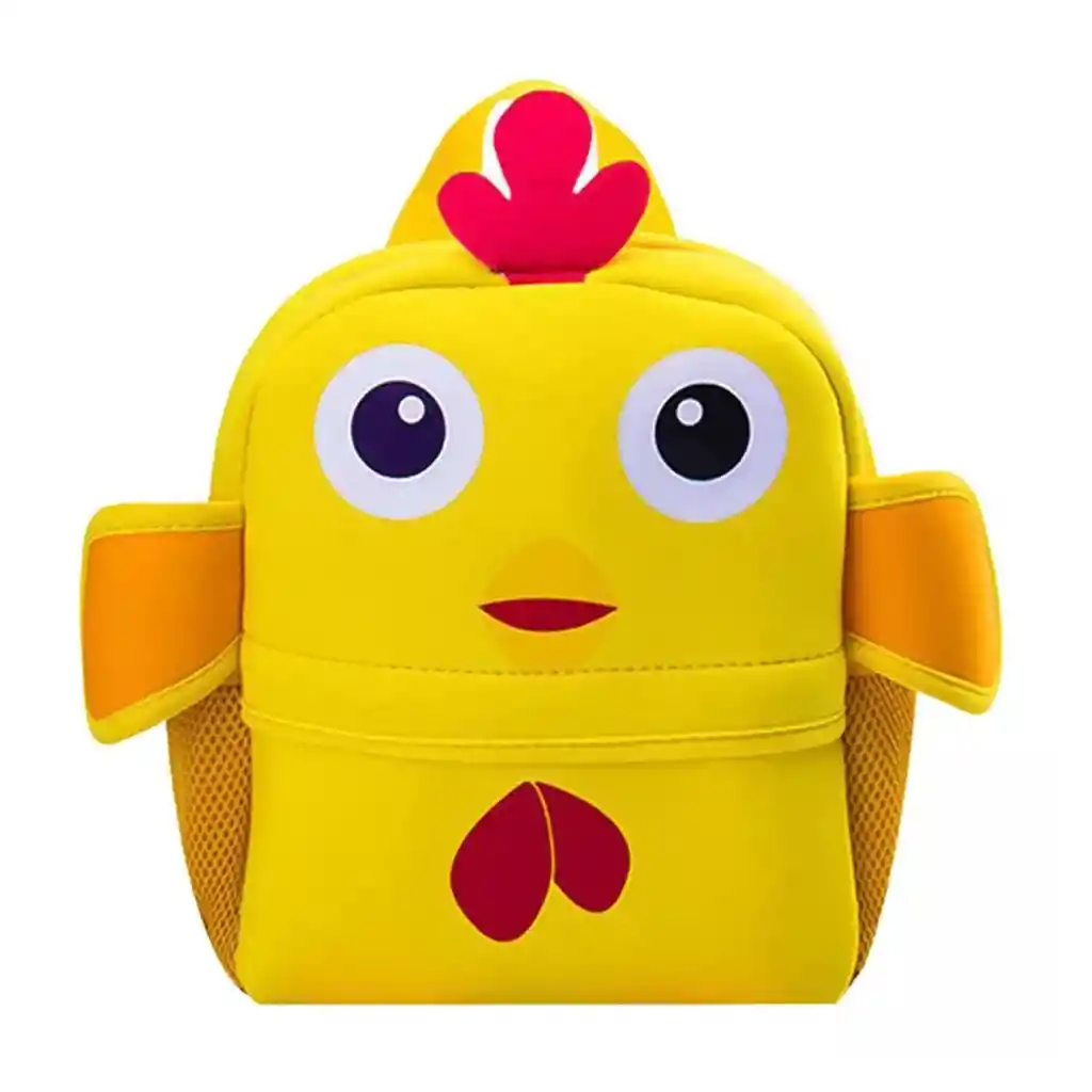 Mochila Infantil De Neopreno Para Jardín Diseño De Animales