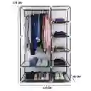 Organizador De Closet De Tela Para Ropa - Espacio Y Orden