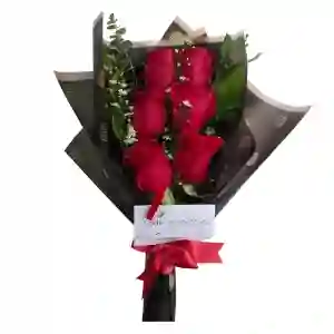 Bouquet De 6 Rosas