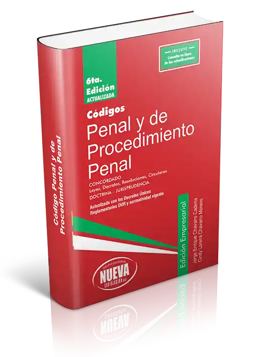 Código Penal Y De Procedimiento Penal 6ta Edición