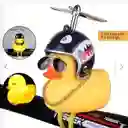 Divertido Pato Motero Moto, Bicicleta, Coches Y Más; Casco, Luces Y Sonido