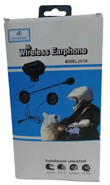 Intercomunicador Para Casco Moto Bluetooth