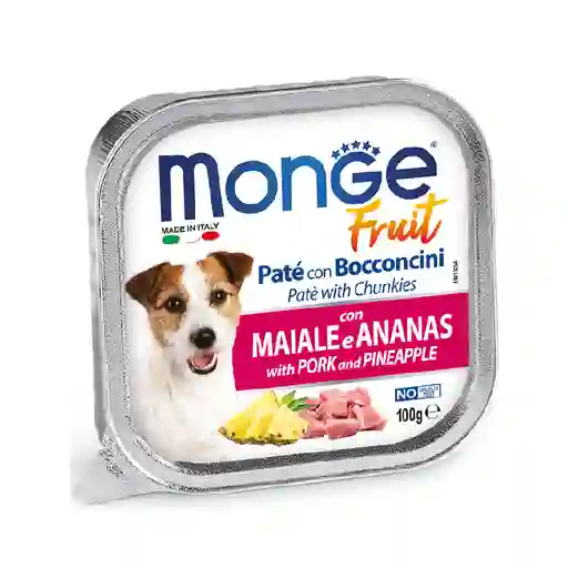Monge Dog Fruit Pork /pineapple X 100 Gr