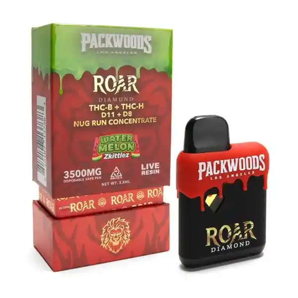 Vaper Packwoods Roar Thc + Delta 8 (3.500 Mg) Sandia