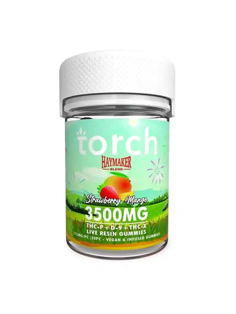 Gomas Torch Thc + Delta 9 3.500 Mg (fresa-mango)