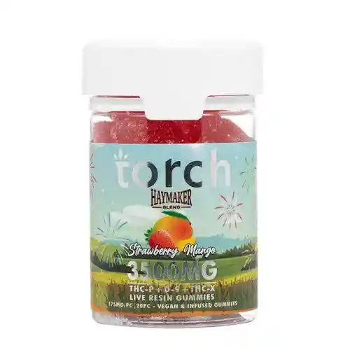 Gomas Torch Thc + Delta 9 3.500 Mg (fresa-mango)