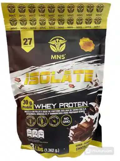 Proteina Isolate Whey Sabor Chocolate X 3 Lbs Millenium