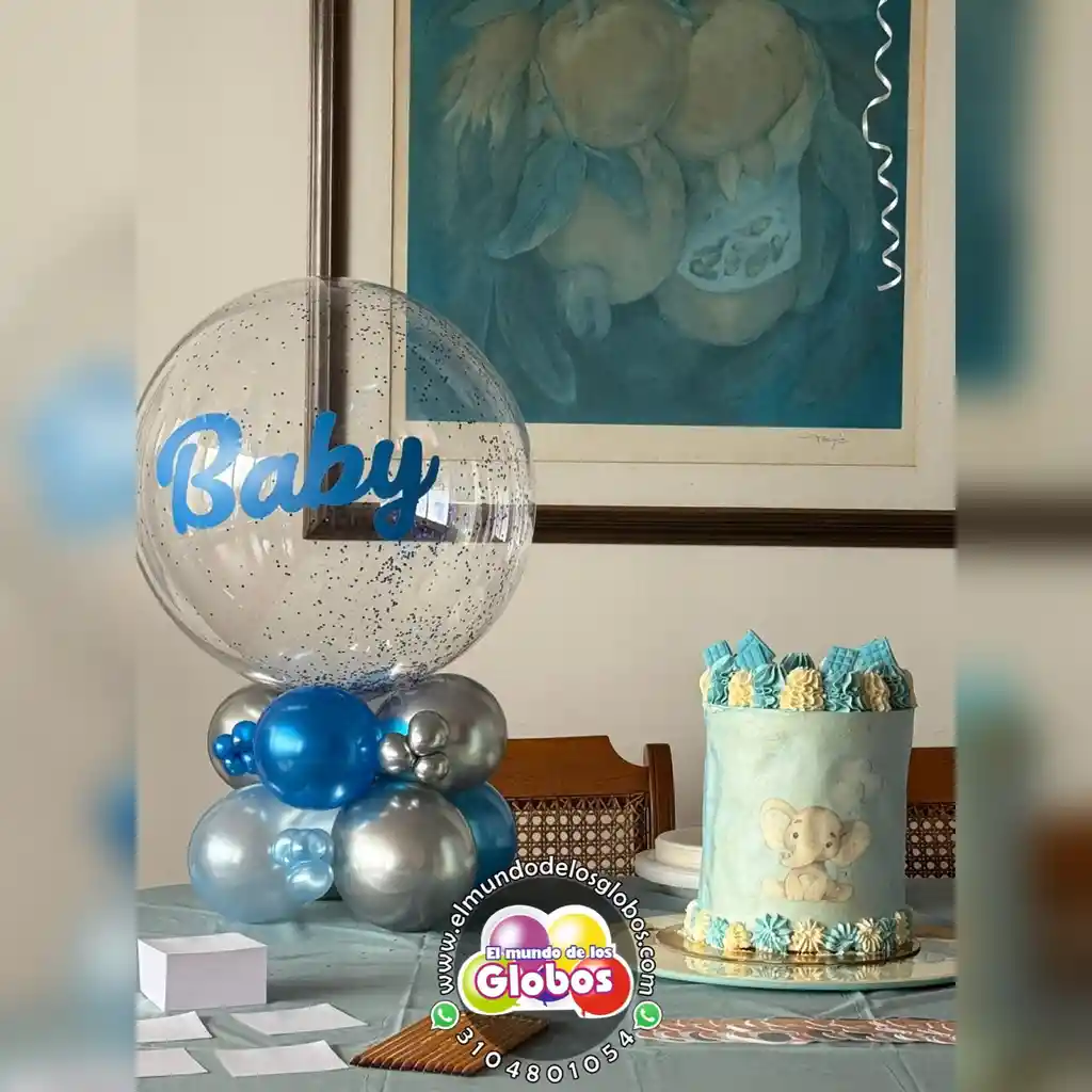 Arreglo De Globos - Burbuja Personalizado