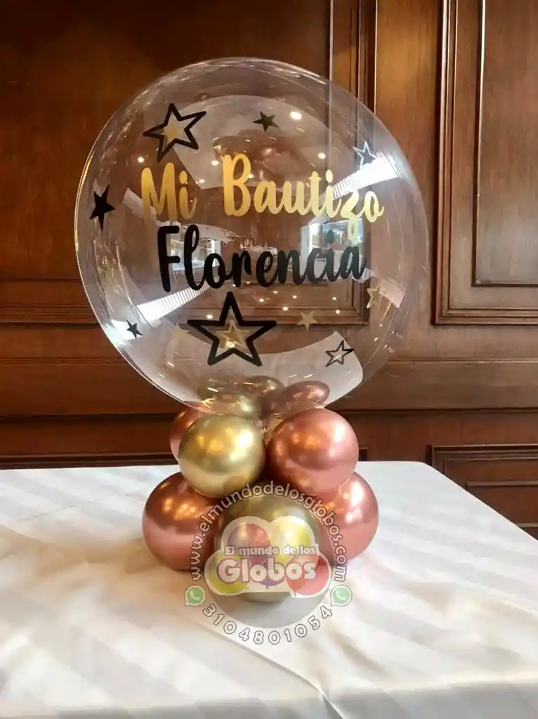 Arreglo De Globos - Burbuja Personalizado