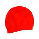 Gorro De Natación En Tela, Gorro De Baño Sencillo, Gorros De Natación Para Piscina Color Rojo