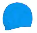 Gorro De Natación En Tela, Gorro De Baño Sencillo, Gorros De Natación Para Piscina Color Azul