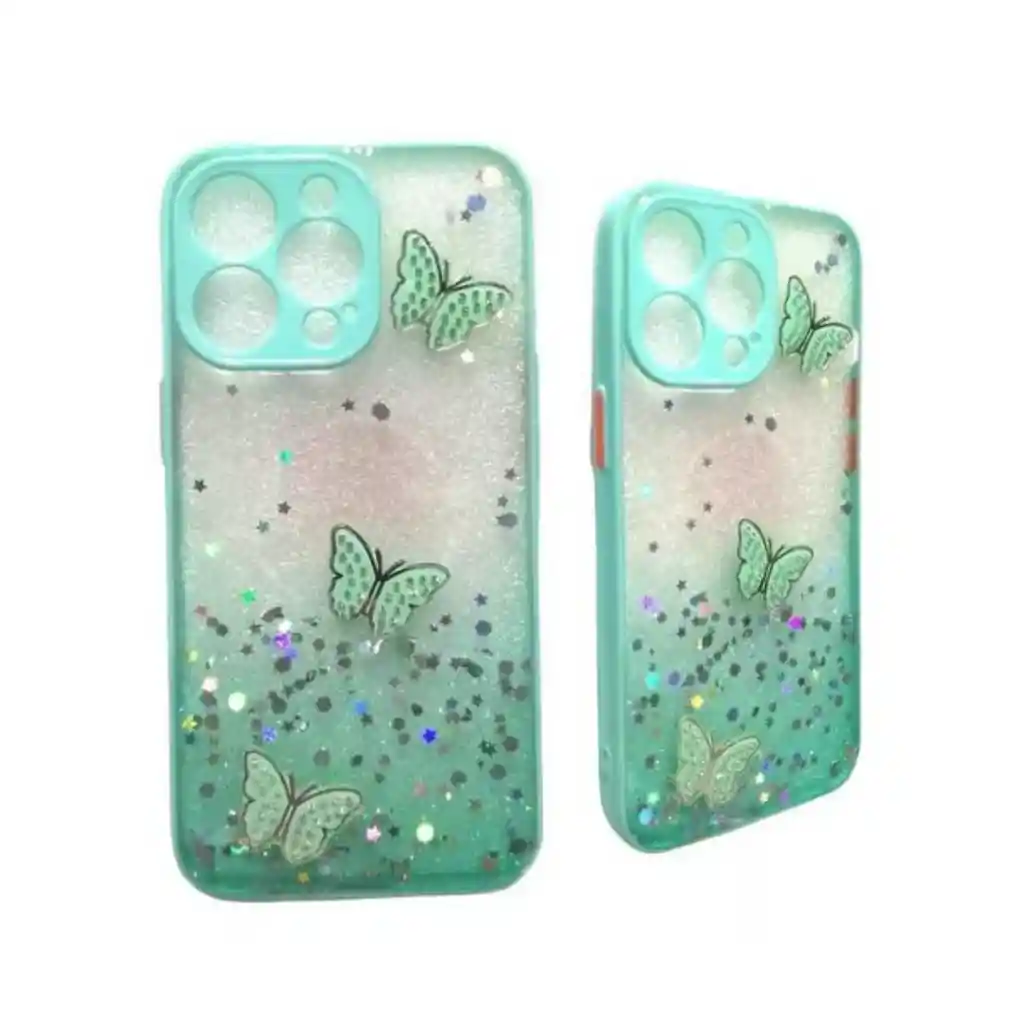 Funda Diseño 3d Mariposa Compatible Con Iphone 13 Pro