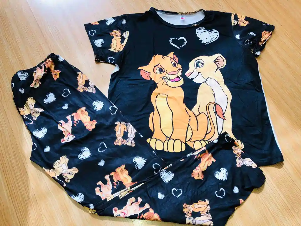 Pijama Dama Rey Leon Talla L/xl