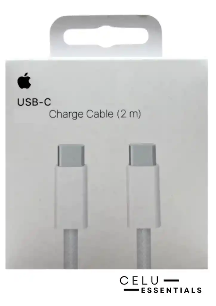 Cargador Iphone Tipo C Cable 2 Metros