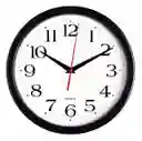 Reloj De Pared Negro Decorativo Silencioso Quartz 30´´